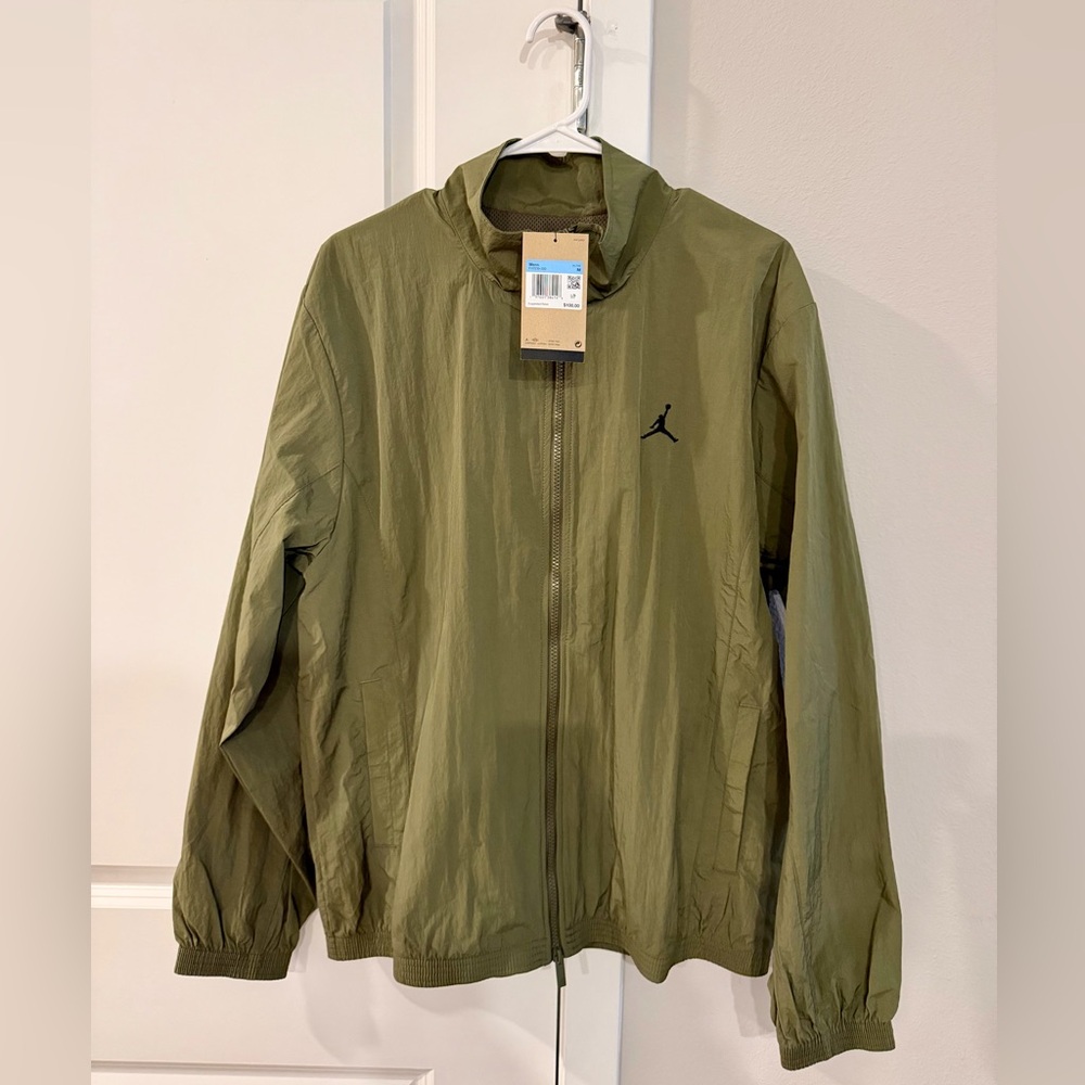 Jordan Green Windbreaker Jacket